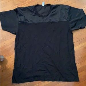 American Apparel Mesh Black top